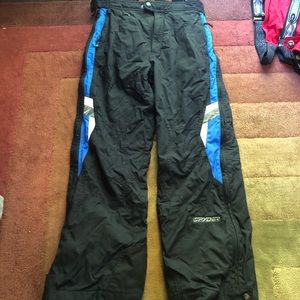 Spyder black ski pants